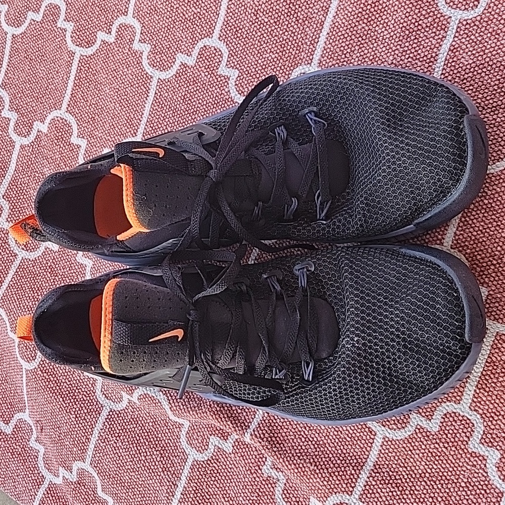 13 Nike Free X Metcon AH8141-048 Black Running Shoes Lace Up Low Top Men's US 13